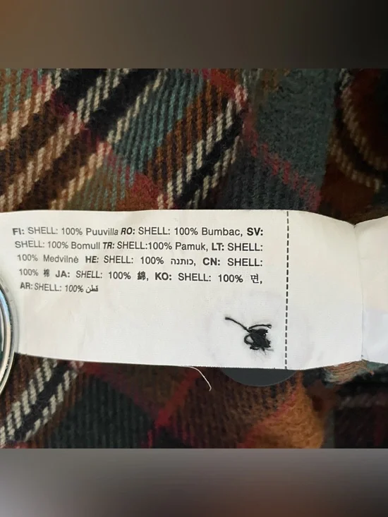 Sotola plaid coat🧥 medium - Picture 12 of 12